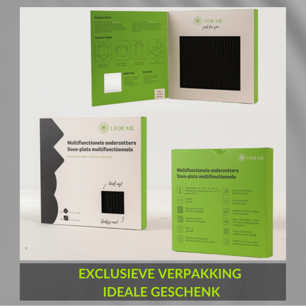 Silicone Onderlegger Onderzetter 4 stuks