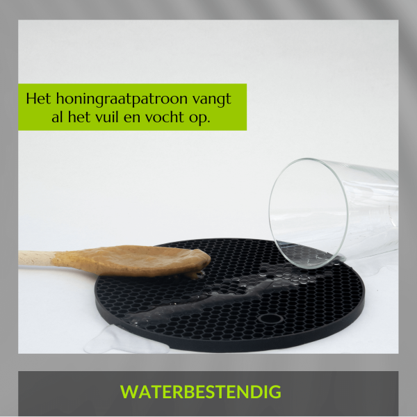 Silicone Onderlegger Onderzetter 4 stuks